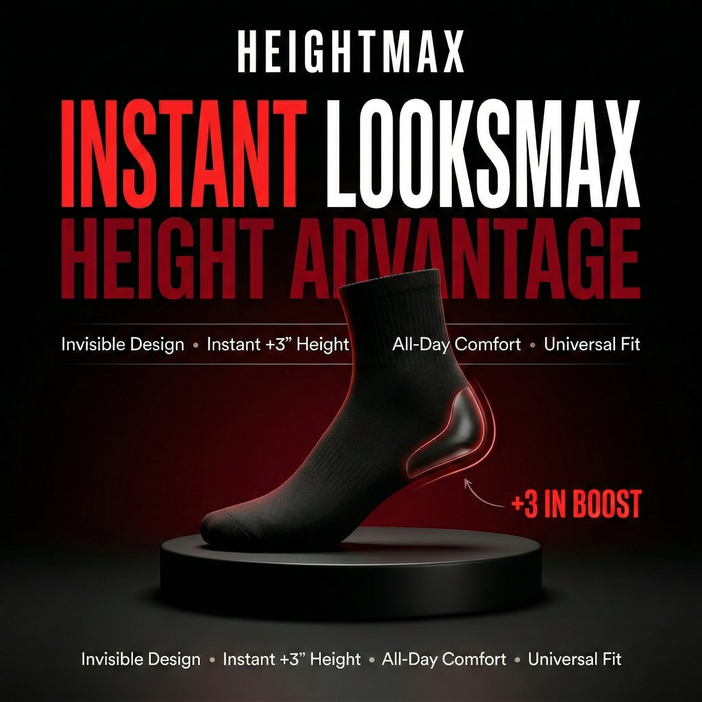 HEIGHTMAX®  MOG-SOCKS (2-PACK)